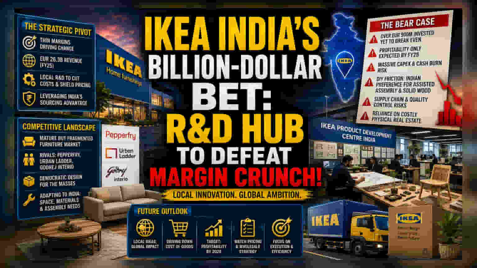 IKEA Opens India Product Hub to Combat Margin Compression