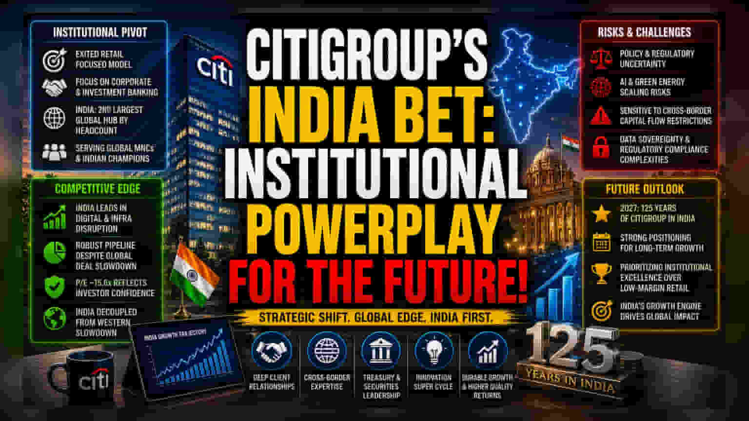 Citi CEO Jane Fraser Signals India Strategy Over Global Noise