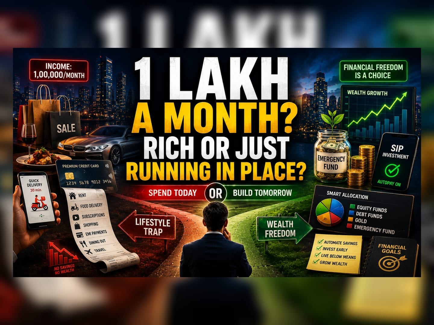 Earning 1 Lakh Per Month: The Hidden Wealth Trap