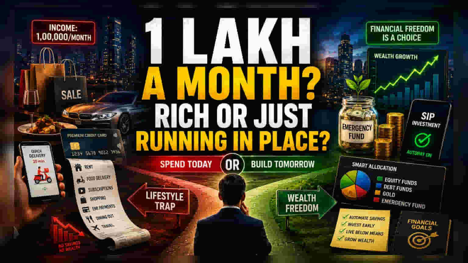 Earning 1 Lakh Per Month: The Hidden Wealth Trap