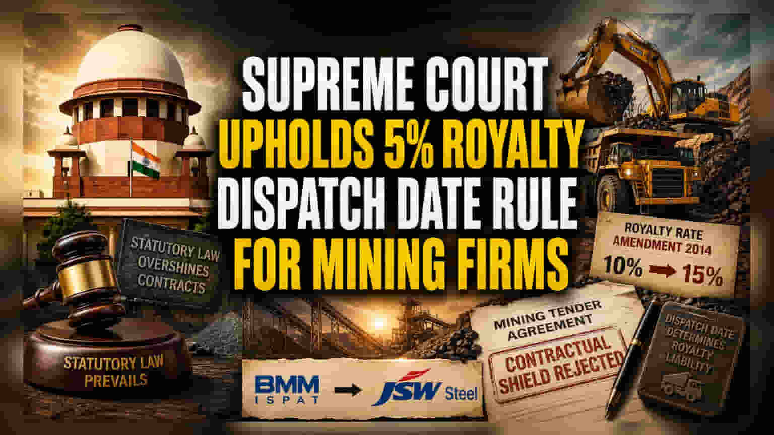 Supreme Court Rules Mining Royalty Hikes Override Contracts