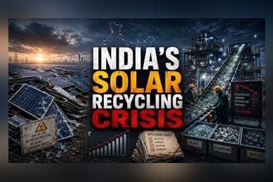 India’s Solar Waste Time Bomb: A $3,700 Crore Hidden Market