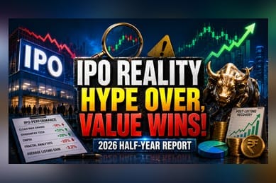 India’s 2026 IPO Mirage: Capital Influx Meets Valuation Wall