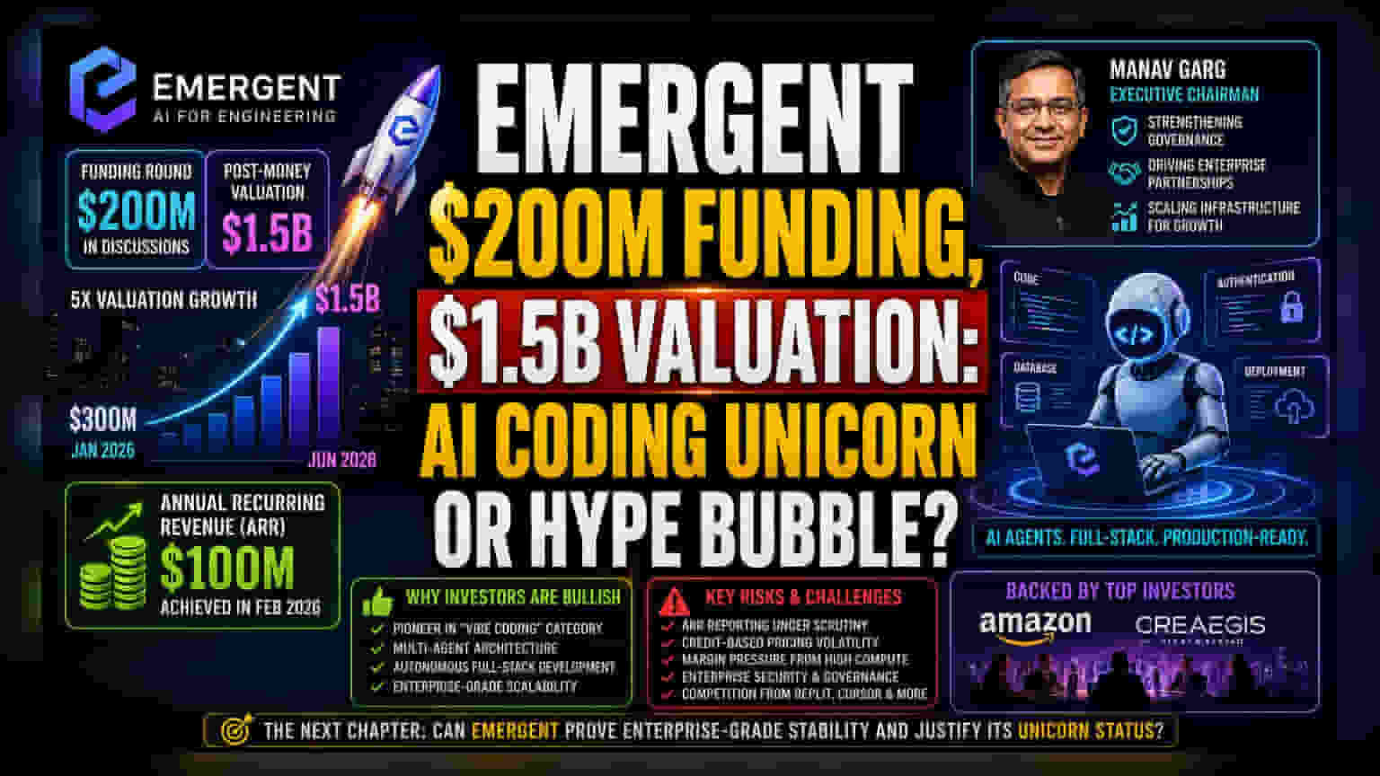 Emergent Eyes $1.5B Valuation in Massive Funding Sprint