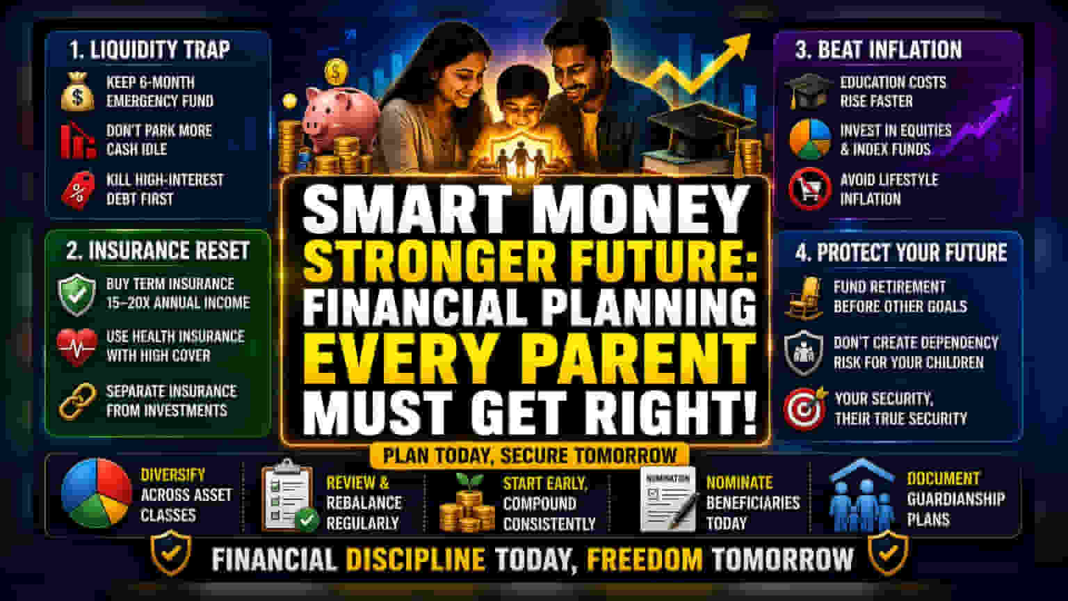 New Parent Financial Strategy: Protecting Wealth Beyond Tuition