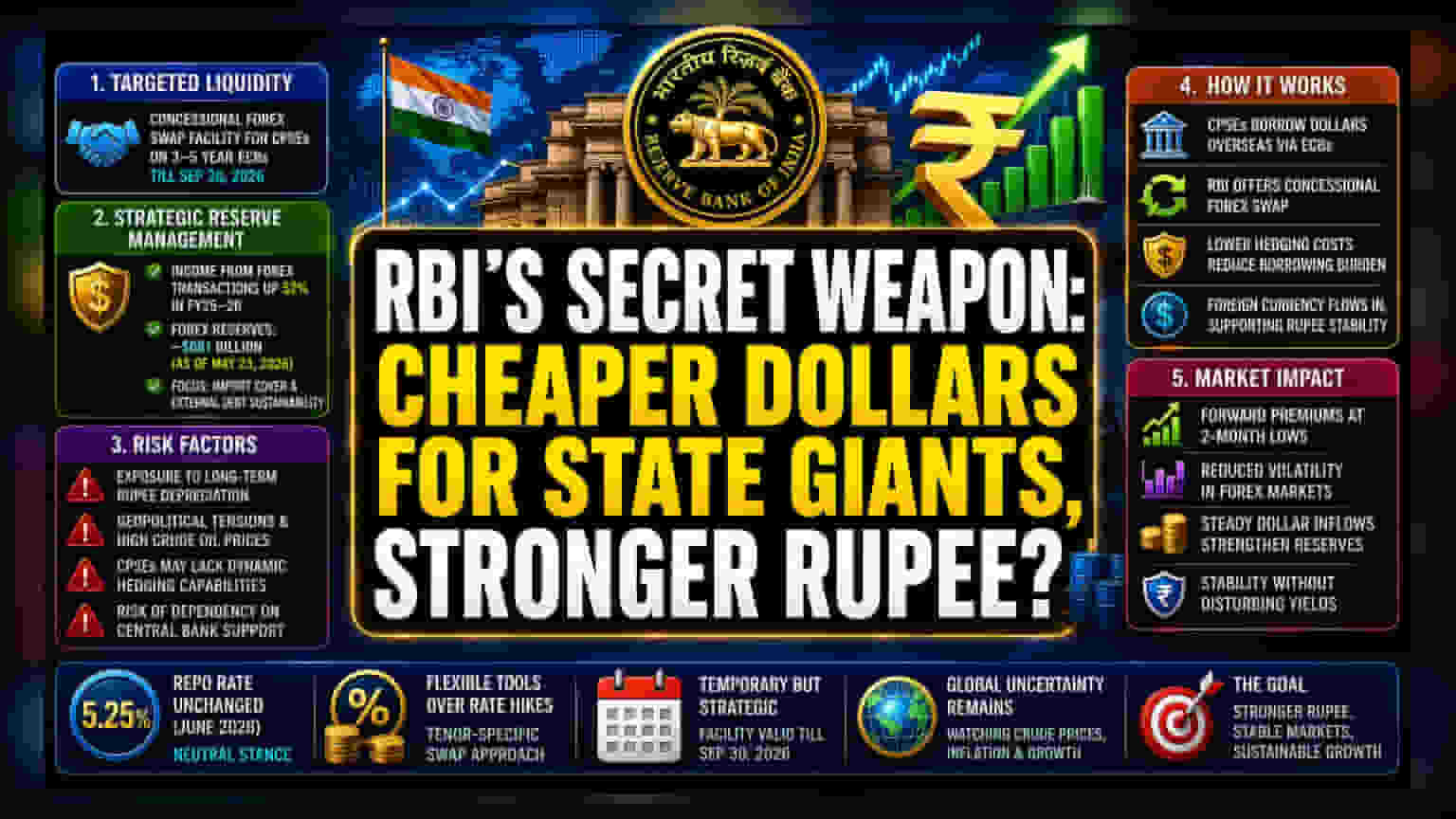 RBI Forex Swap: A Strategic Buffer for CPSE Debt Markets