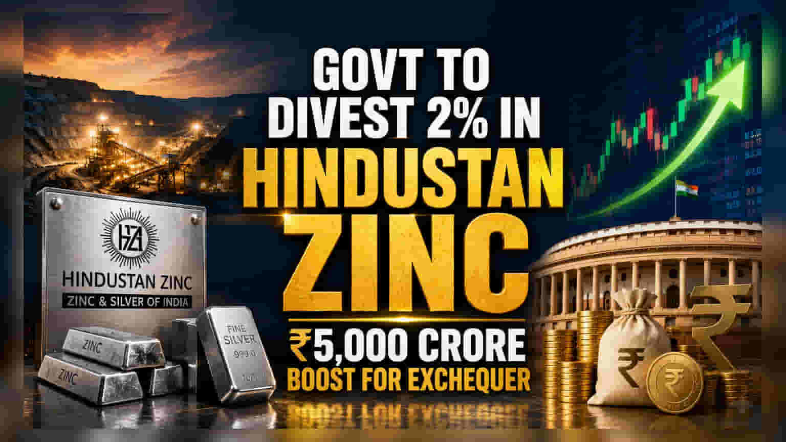 Hindustan Zinc Share: அரசுக்கு ₹5,000 கோடி குவியுமா? புதிய பங்கு விற்பனைக்கு திட்டம்!