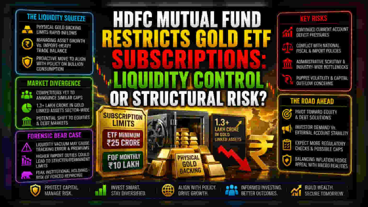 HDFC Gold ETF: बड़ा झटका! रिटेल डिमांड पर हावी हुए मैक्रो रिस्क, अब इक्विटी की ओर बढ़ेगा पैसा?