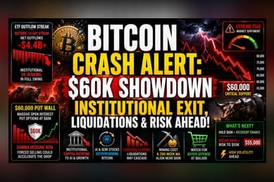 Bitcoin Liquidity Crunch: The $60K Support Under Pressure