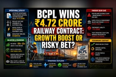 BCPL Railway Secures ₹4.72Cr Order Amid Margin Volatility