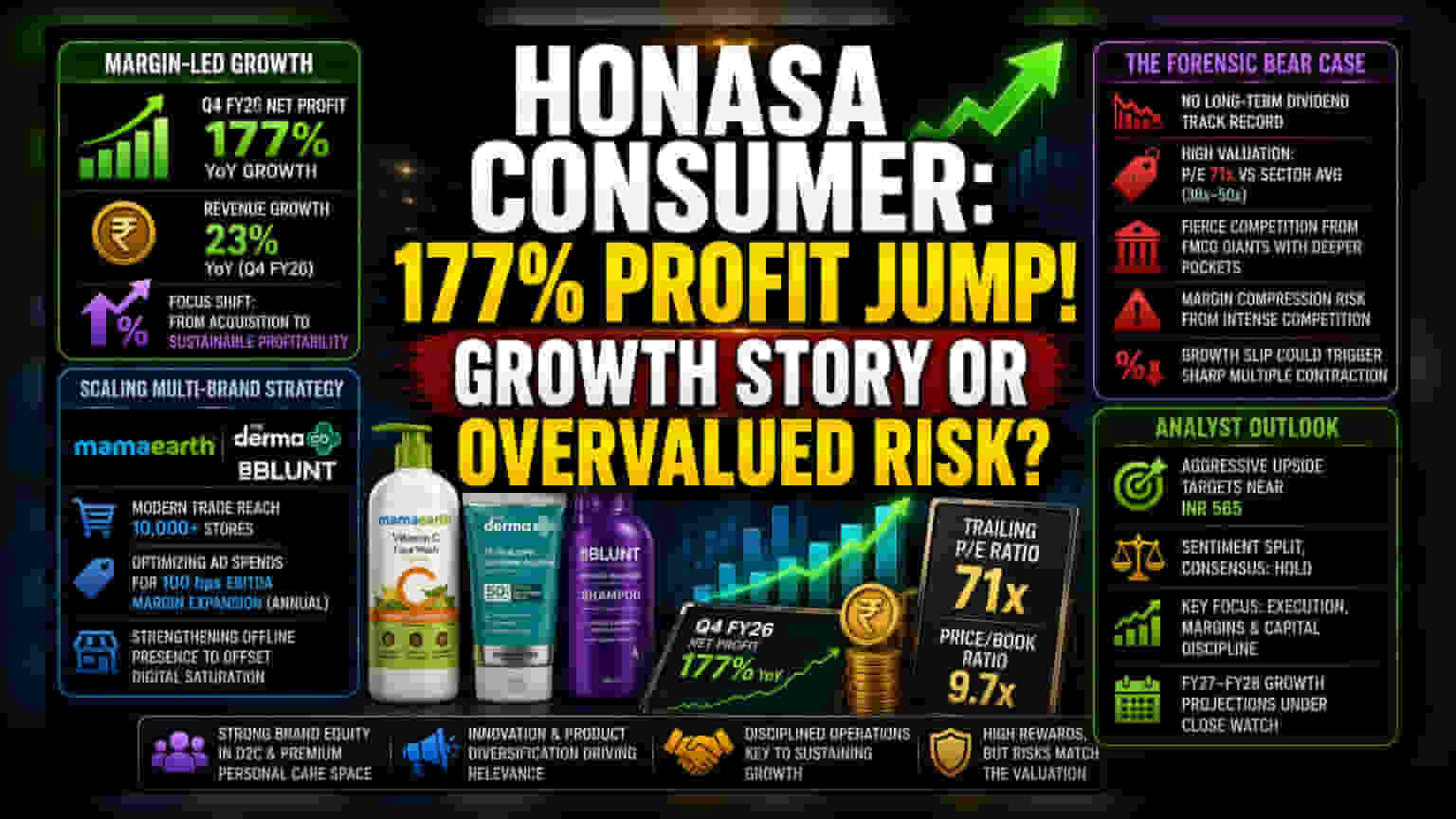 Honasa Consumer Eyes Scaling Beauty Platform Amid Margin Focus