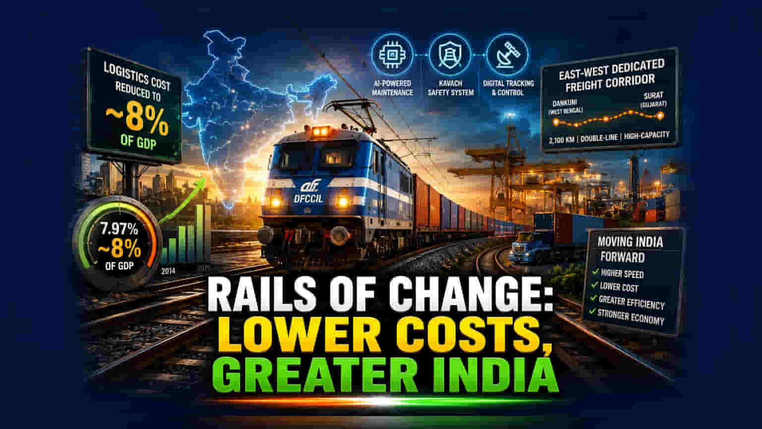 இந்திய சரக்கு ரயில்வே: லாபக் குறைப்பிற்கு புதிய யுகம்!