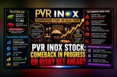 PVR INOX Bullish Turn: Why Analysts See 20% Upside Potential