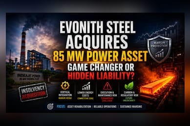 Evonith Steel's ₹232 Crore Indrajit Power Buy: A Strategic Pivot