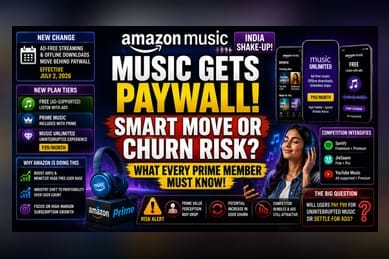 Amazon’s India Music Pivot: A High-Stakes Revenue Experiment