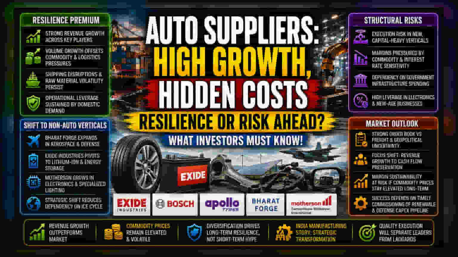 India Auto Suppliers Hit Record Highs Despite Margin Headwinds