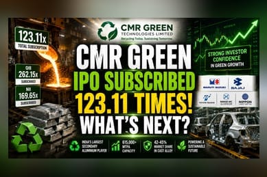CMR Green Tech IPO Draws Heavy Demand Amid Market Volatility