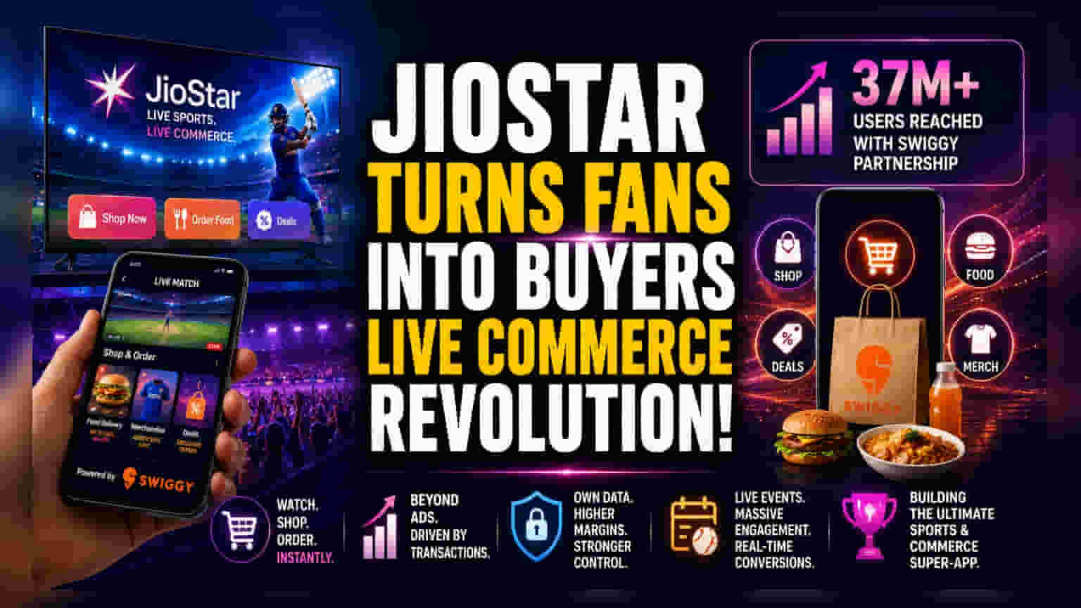 JioStar Pivots to Content Commerce as Ad Revenue Stagnates