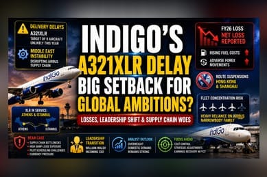 IndiGo Expansion Hits A321XLR Speed Bump Amid Global Turbulence