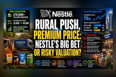 Nestle India Scales Rural Presence Amid Urban Demand Cooling