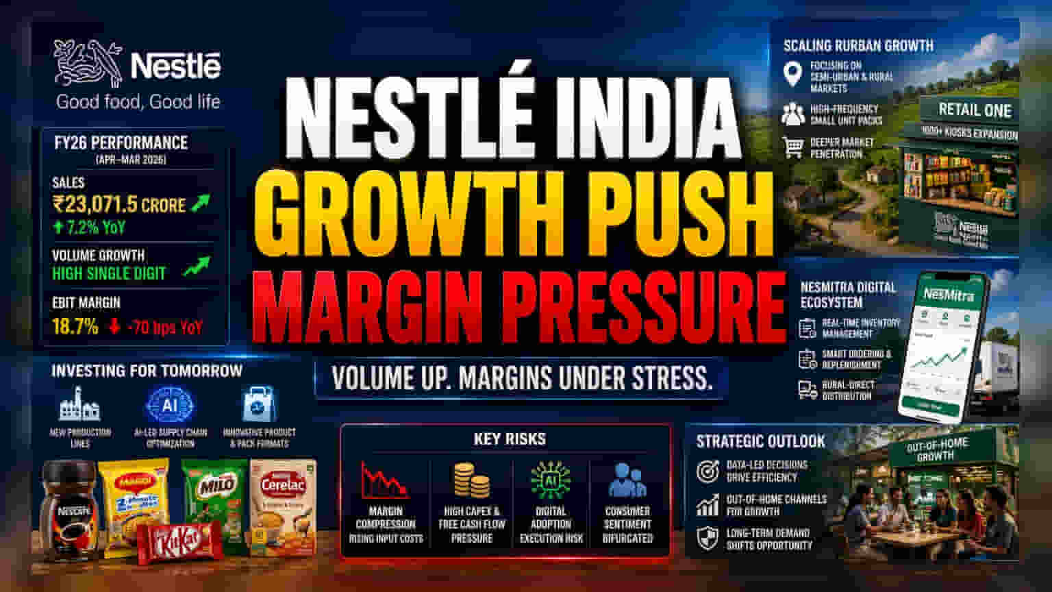 Nestlé India: పట్టణ మార్కెట్లు నెమ్మదిస్తున్న వేళ, కంపెనీ చూపు గ్రామీణ ప్రాంతాలపై!
