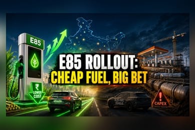 India Launches E85 Fuel: A Rs 20 Discount Play for Flex-Fuels