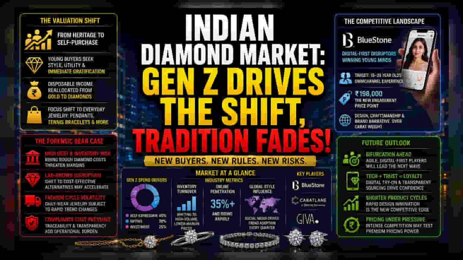 India’s Diamond Pivot: How Gen Z Is Rewriting Luxury Metrics