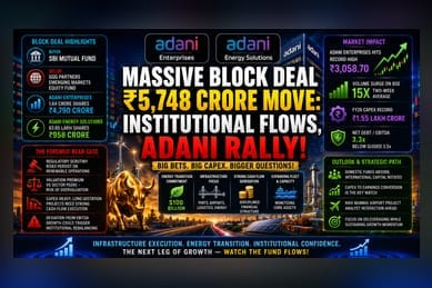 SBI Mutual Fund Absorbs Adani Group Stakes in Record Block Deal