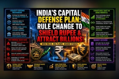 India Unveils $50B Capital Push to Defend Rupee from Oil Shock
