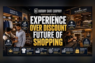 Bombay Shirt Co. Pivot: Retail Survival Through 'Lifestyle Hubs'