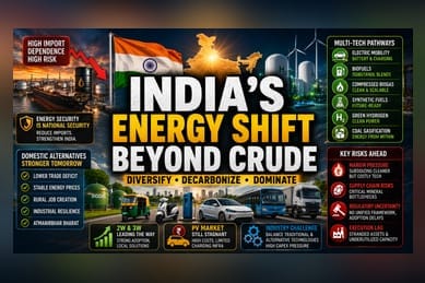 India Pushes Local Fuel Shift to Neutralize Import Vulnerability