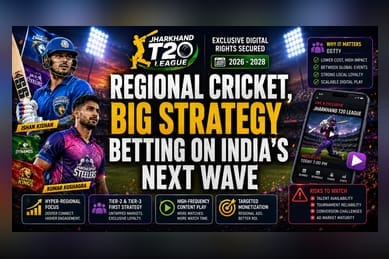 JioHotstar Expands Cricket Dominance with Jharkhand T20 Deal