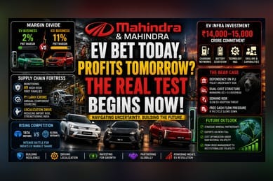 Mahindra Shifts EV Strategy as Margins Trail Core Business