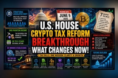 House Tax Panel Unveils Sweeping Crypto Reform Package
