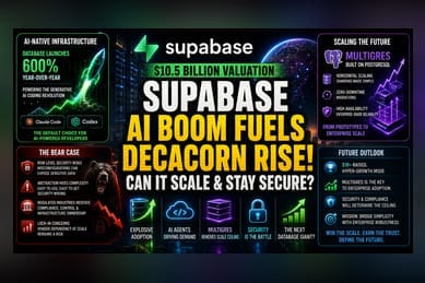 Supabase Hits $10.5B Valuation as AI Agents Supercharge Growth