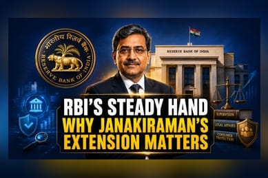 RBI Keeps Janakiraman: Stability Amid Regulatory Reshuffle
