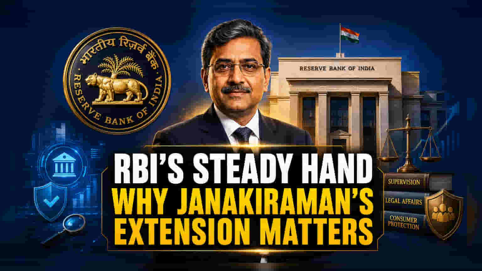 RBI Keeps Janakiraman: Stability Amid Regulatory Reshuffle