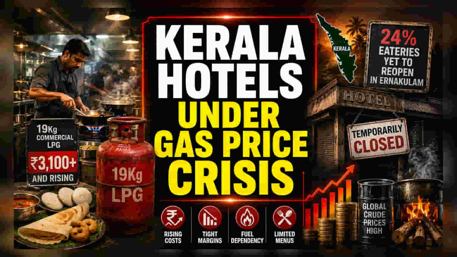 Kerala Eateries Face Existential Crisis as LPG Costs Soar