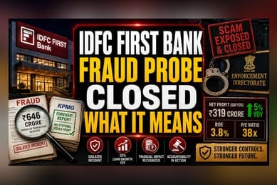 IDFC First Bank Clears Fraud Shadow After Rs 646Cr Payout