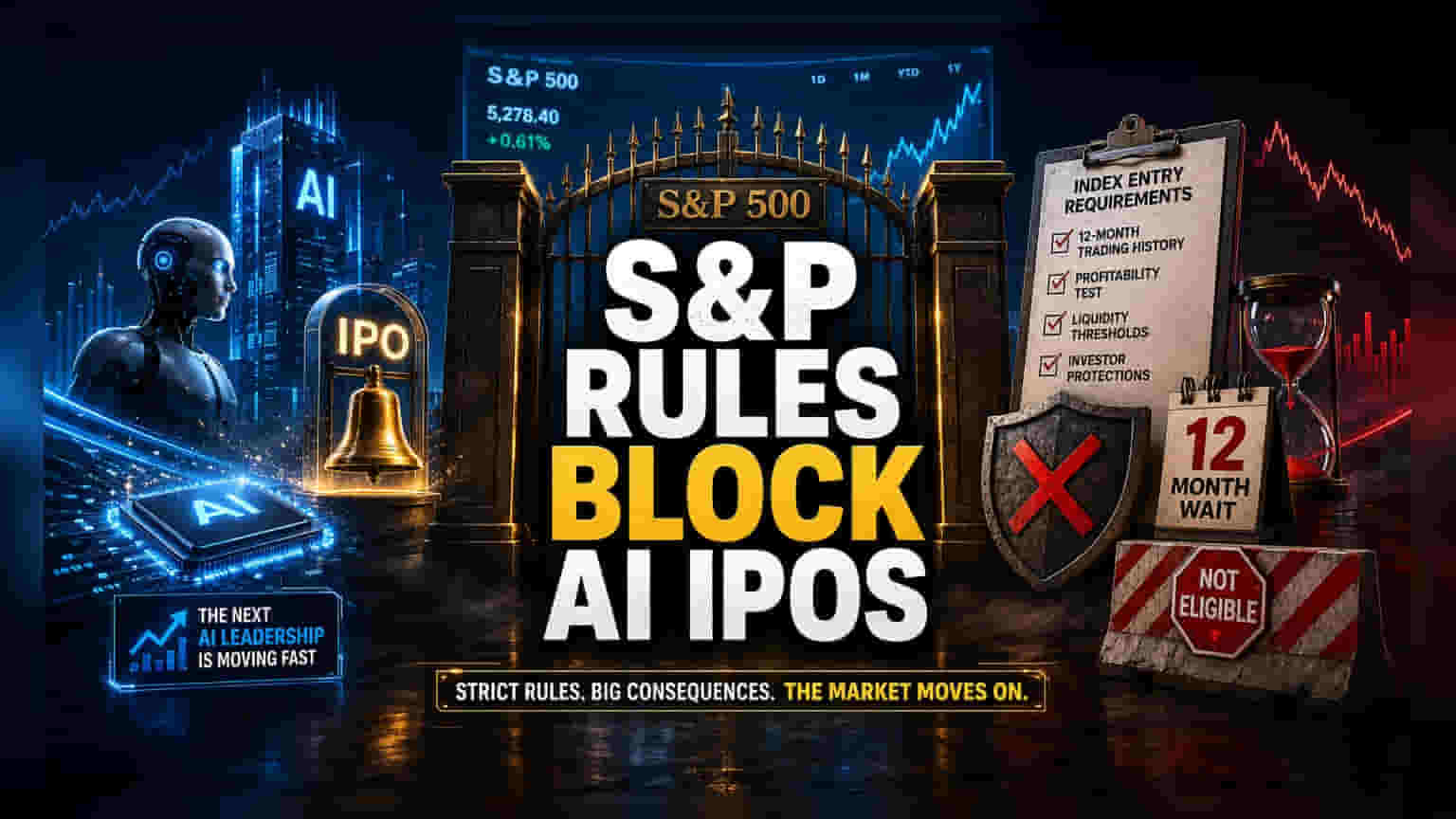 S&P Dow Jones Clamps Down on Mega-Cap IPO Index Fast-Tracking