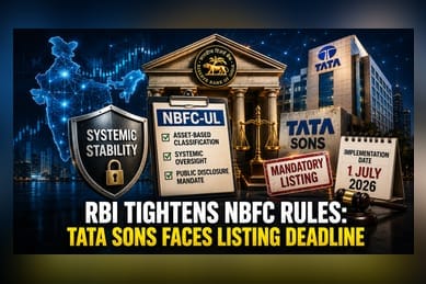 RBI Tightens NBFC Rules: Tata Sons Listing Pressure Mounts