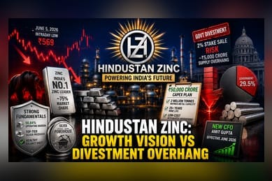 Hindustan Zinc's ₹50k Cr Expansion Collides With Sell-Off Risk
