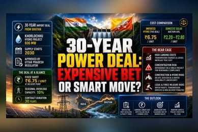 UP Power Deal: Bhutan Hydropower Strategy Faces Price Risks