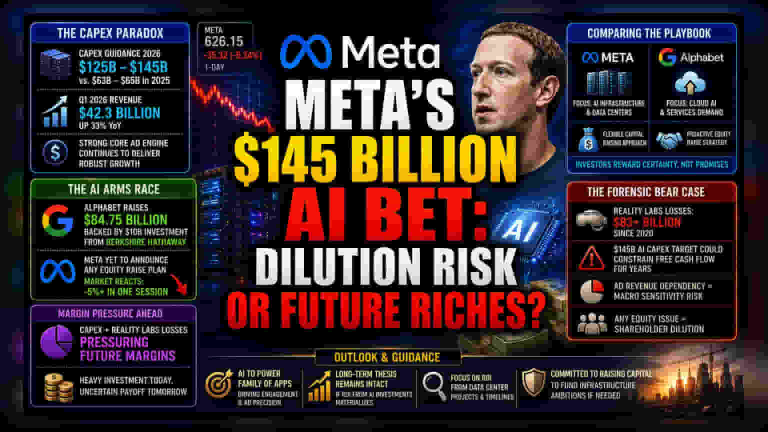 Meta Share Price: முதலீட்டாளர் அச்சம்! AI செலவுக்காக நிதி திரட்டுகிறதா Meta?