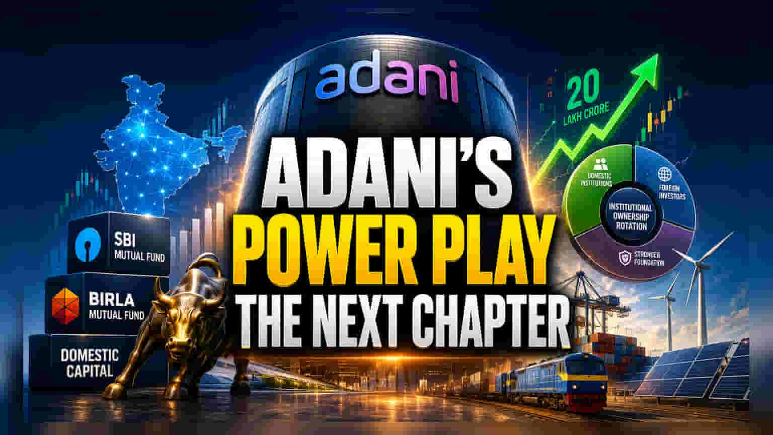 Adani Block Deals: ਘਰੇਲੂ ਫੰਡਾਂ ਨੇ GQG ਨੂੰ ਬਦਲਿਆ, ਕੰਟਰੋਲ ਹੁਣ ਇੰਡੀਆ ਦੇ ਹੱਥ!