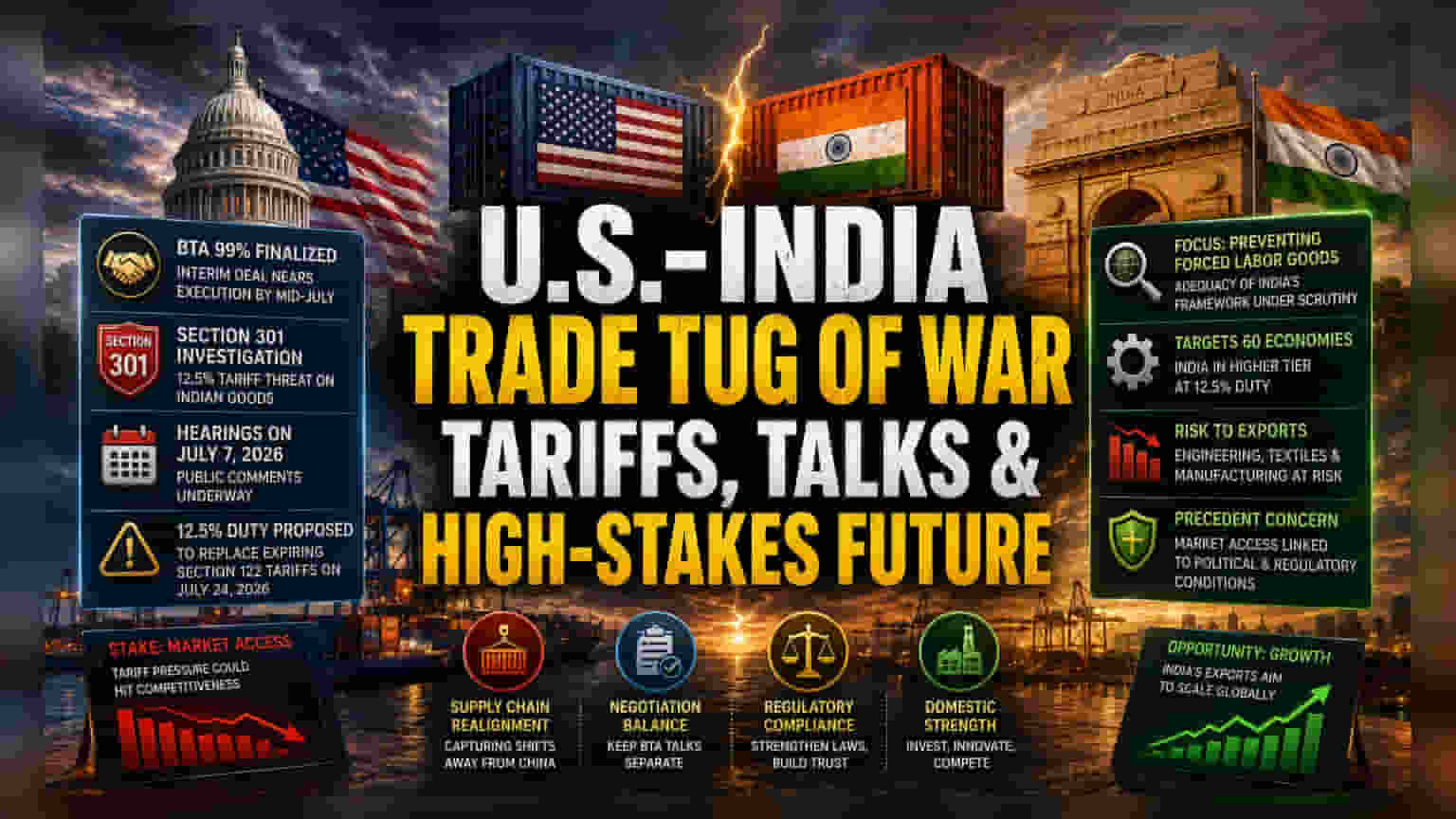 US Tariff Pivot: India Faces Section 301 Forced Labor Probe