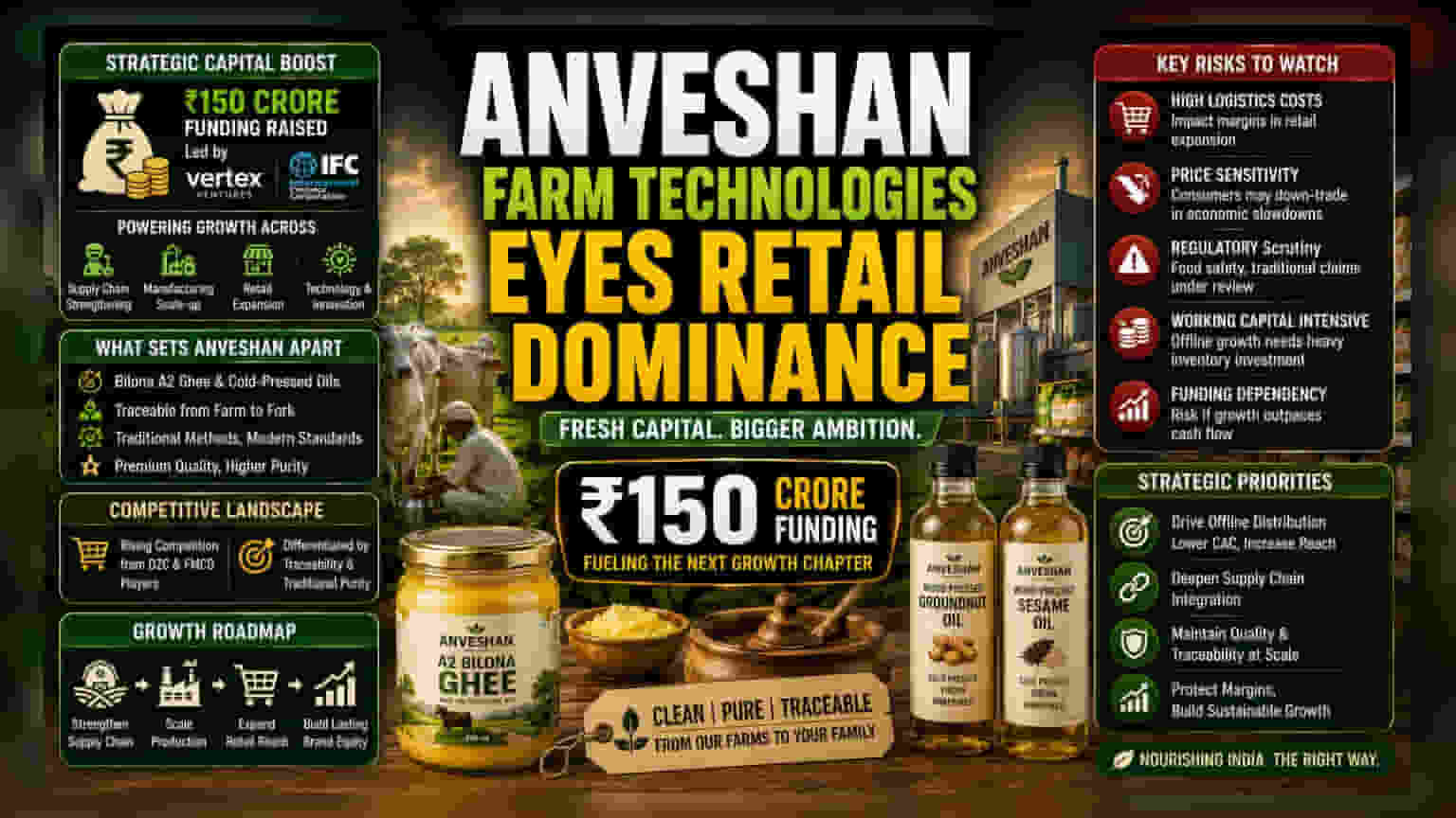 Anveshan Series B: D2C मार्केटच्या आव्हानांना सामोरे जात प्रीमियम फूड उत्पादने वाढवणार