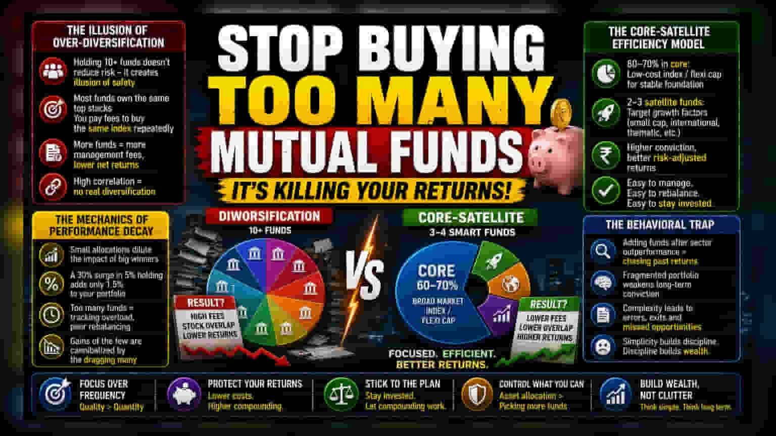 Why Your 25k SIP Is Likely Underperforming Due to Fund Bloat