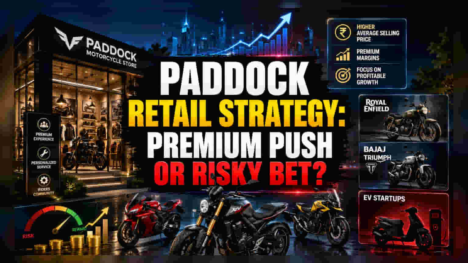TVS Motor चा प्रीमियम सेगमेंटमध्ये मोठा डाव! 'TVS Paddock' लाँच, पण मार्जिनवर दबाव