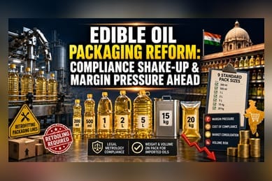 India Forces Edible Oil Standard Sizes: Profit Margin Impact